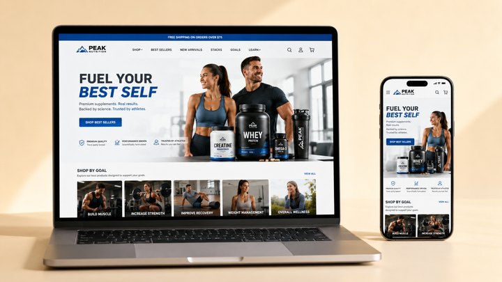 Buy Premium Health Supplements & Vitamins Store