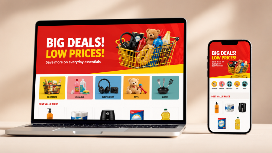 Buy a Ready-Made AI Dollar Discount Dropshipping Business