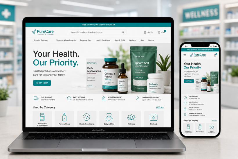 Buy Amazon Pharmacy Store: Ready-Made Affiliate Business