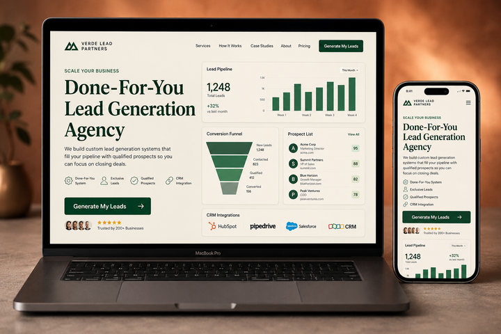 Buy Turnkey Lead Generation Agency: Done-For-You B2B Business
