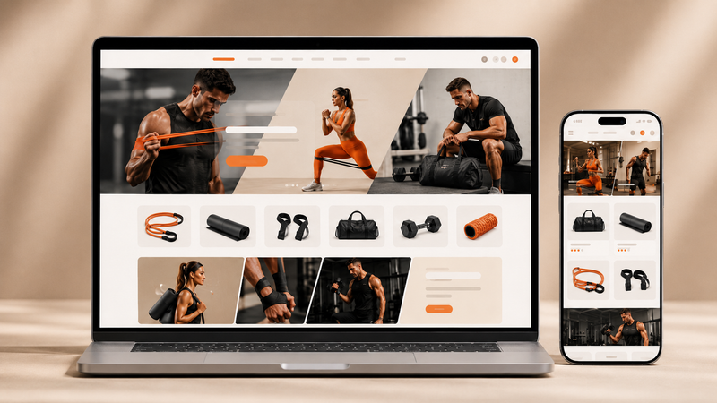 Buy a Ready-Made AI Fitness Gear & Accessories Dropshipping Business