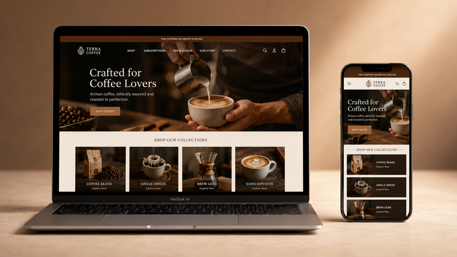 Buy a Ready-Made AI Coffee Dropshipping Business