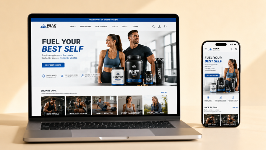 Buy Premium Health Supplements & Vitamins Store