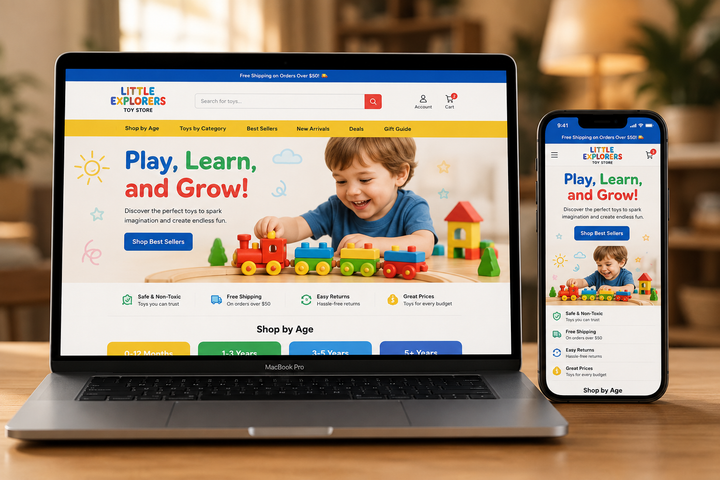 Buy Amazon Toys Store: Ready-Made Affiliate Business
