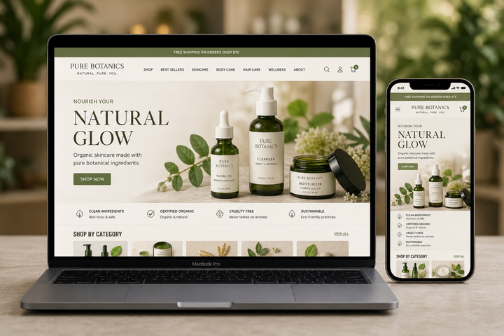 Buy Amazon Organic Beauty Store: Ready-Made Affiliate Business