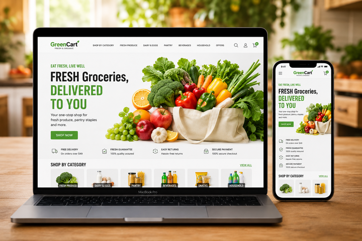 Buy Amazon Grocery Store: Ready-Made Affiliate Business