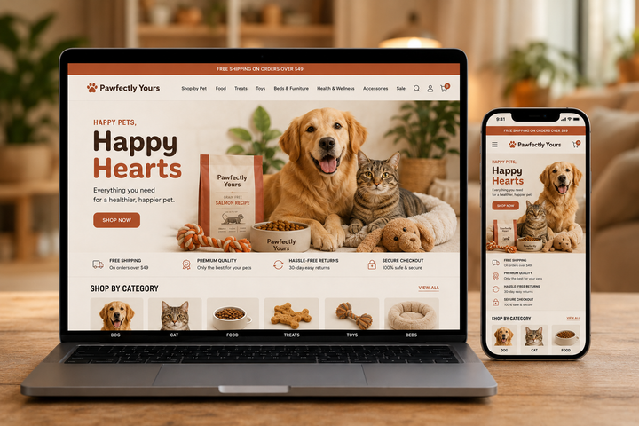Buy Amazon Pet Store: Ready-Made Affiliate Business