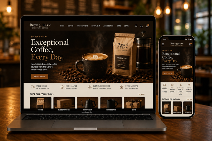 Buy Amazon Coffee Store: Ready-Made Affiliate Business