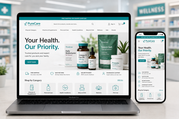 Buy Amazon Pharmacy Store: Ready-Made Affiliate Business