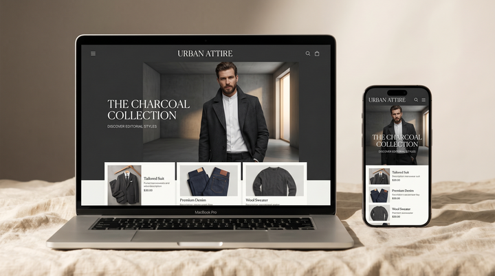 Buy a Ready-Made AI Men's Fashion Dropshipping Business