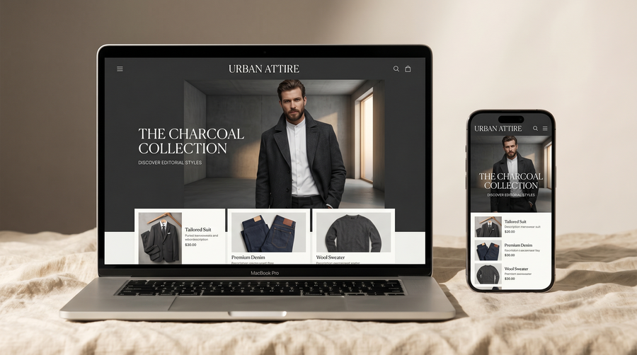 Buy a Ready-Made AI Men's Fashion Dropshipping Business