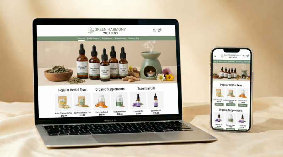 Buy Premium Organic Food, Health & Beauty Store: Ready-Made Wellness Business