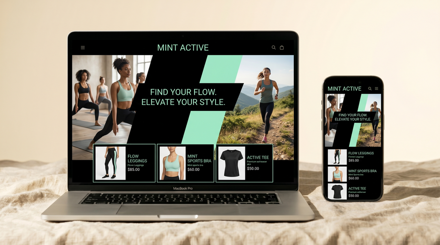 Buy a Ready-Made AI Women's Athleisure Dropshipping Business