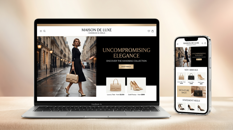 Buy a Ready-Made AI Handbag & Heels Dropshipping Business