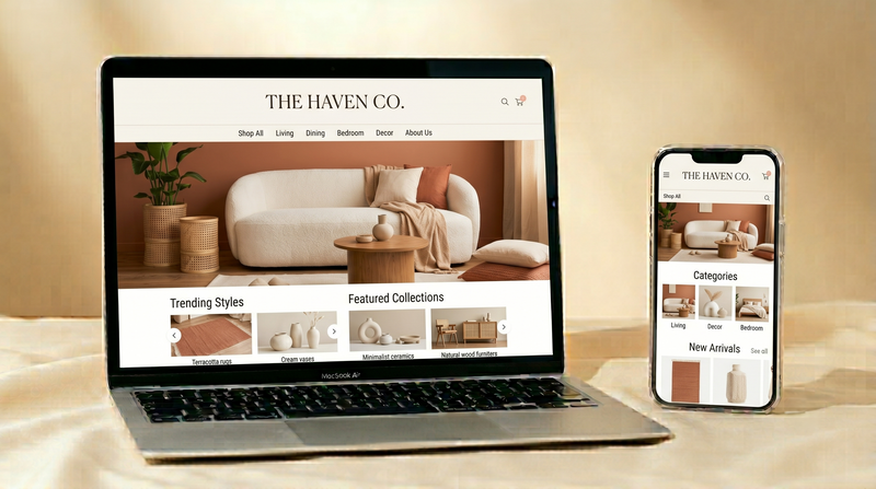 Buy a Ready-Made AI Home Decor Dropshipping Business