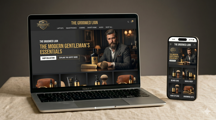 Buy a Ready-Made AI Men's Grooming Dropshipping Business